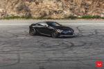 Lexus LC500 Obsidian on Vossen Wheels (HF-3) 2019 года